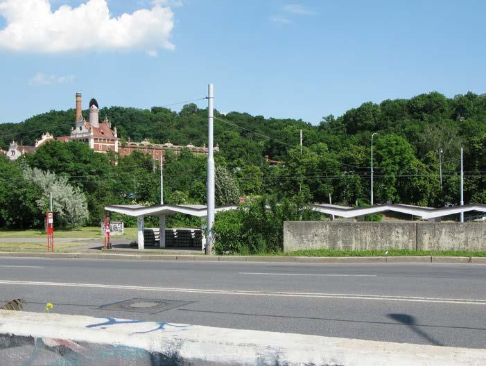 40. přístřešky, Praha Braník, postaveno kolem