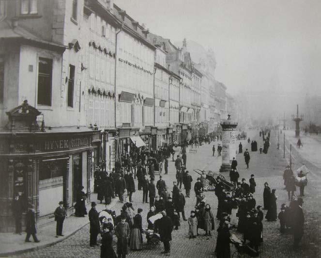 4. poutače, Praha Václavské náměstí před