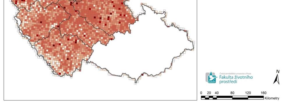 7 Celkové emise SO 2 za rok 2011 v t/rok Zdroj: FŽP ČZU v Praze Zdroj: