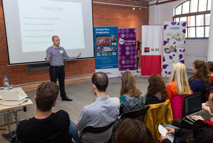 Promyšlený a strukturovaný doprovodný program Konference Před veletrhem se konají konference pro studenty, kteří chtějí získat náskok a aktivně se připravit na budoucí