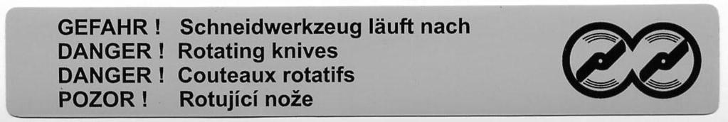 výrobku. Před pouţitím zařízení je důleţité seznámit se s významem kaţdé značky.