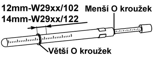 7401-0076 (moţno dodat na objednávku). Měřící přípravek vloţíte ke krytu obr.17, tak aby se měřící přístroj dotýkal ozubeného řemene bez tlaku. Větší O krouţek přestavíte aţ ke krytu.