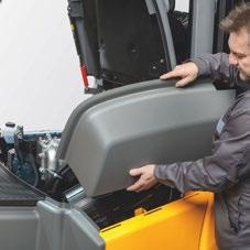 Elektricky ovládaná parkovací brzda, snadná obsluha stiskem tlačítka.