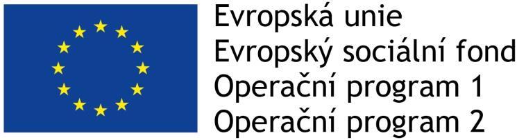 Jednobarevné zobrazení 104 V případě komunikačních aktivit vztahujících se k více operačním programům a/nebo fondům: V případě malých propagačních předmětů: Uváděné varianty zobrazení znaku EU a