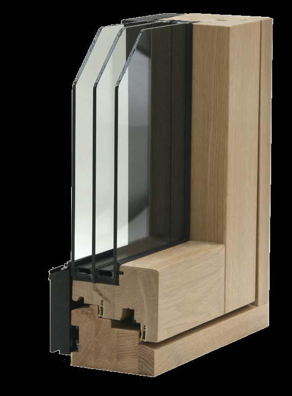 V kombinaci se dřevem THERMOWOOD, kdy se zvýší trvanlivost dřeva, se dají tyto okna označit jako bezúdržbová. Ing.