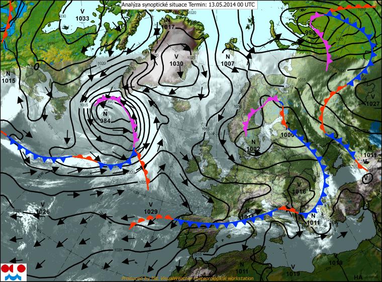 Český hydrometeorologický ústav, pobočka Ostrava Povodňová situace 14. 18.