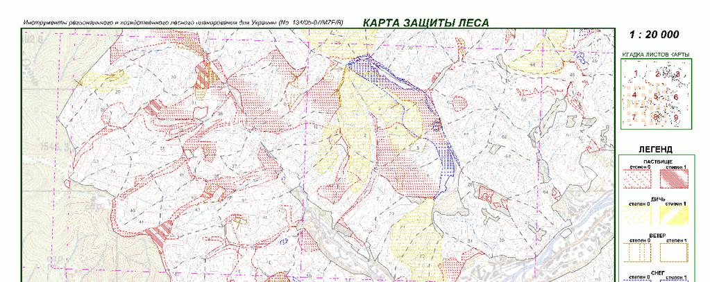 Mapa ochrany