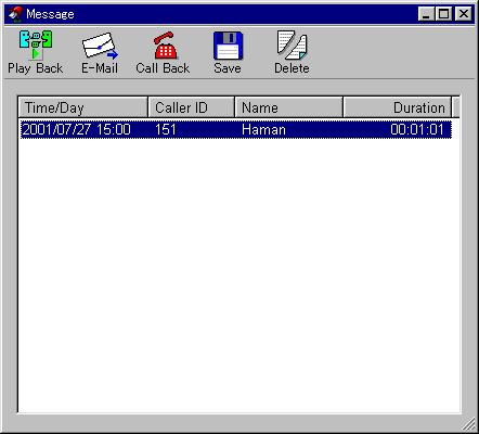 1.2 Práce s obrazovkou hlavních funkcí (pokračování) Prohlížení zobrazených informací Význam zobrazených údajů shrnuje tabulka níže: Sloupec Time/Day Caller ID Name Duration Popis Datum a čas
