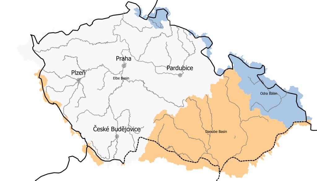 1.2 FAKTORY OVLIVŇUJÍCÍ SLOŽENÍ ICHTYOCENÓZ VODNÍCH TOKŮ V ČESKÉ REPUBLICE Tato kapitola je rozdělena na různé typy faktorů, které mohou výrazně ovlivňovat rybí společenstvo v tocích.