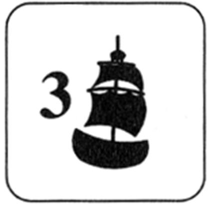 Dvě vlaječky? Z hromádky na stole vedle hrací desky vezměte dvě mince a položte je na příslušné ostrovy pokladů. Platí přitom stejné pravidlo: v přístavech těchto ostrovů se nesmí nacházet žádná loď.