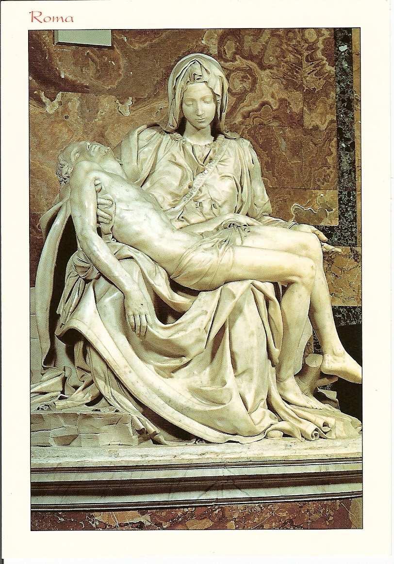 Příloha 14 - Michelangelova Pietà v Chrámu