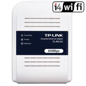 TP-LINK: TL-PA101 - Powerline Ethernet Adaptér (85 Mbps) Pro instalaci nejsou třeba žádné další kabely. Plug and Play instalace.