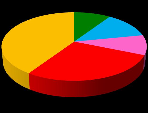 Délka praxe 41% 9% 14% 9% Učitelé s délkou praxe do 3 let - 3 osoby Učitelé s délkou praxe do 5 let - 4 osoby Učitelé s délkou praxe do 10 let - 3 osoby 28% Učitelé s délkou praxe do 15 let - 9 osob