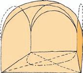 tambur pendantiv křížová klenba kupole na tamburu báň (kopule) hvězdová