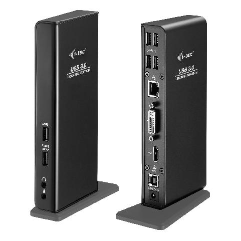 Recommended products i-tec USB 3.0 Dual Docking Station + USB Charging Port P/N: U3HDMIDVIDOCK 1x DVI-I port 1x HDMI port 1x Fast USB 3.0 port for charging of USB devices 1x USB 3.