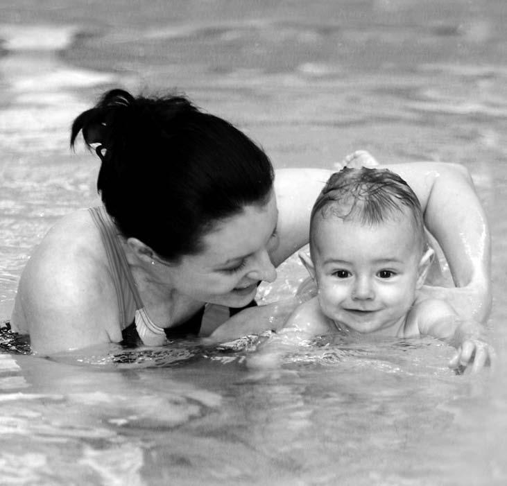 Plavání dětí s rodiči výuka kojenců, batolat a předškolních dětí