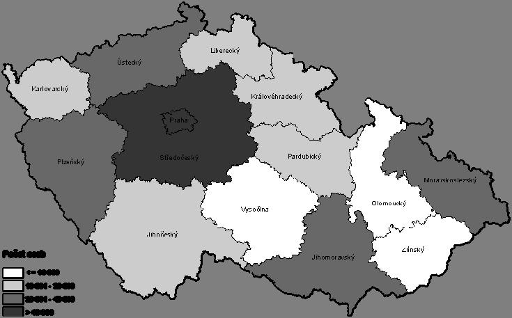 pocházející mimo státy EU, v roce 2011 byl jejich podíl přes 65 % (282 877). Zbytek, tedy necelých 35 % (151 276), připadal na cizince pocházející z Evropské unie.