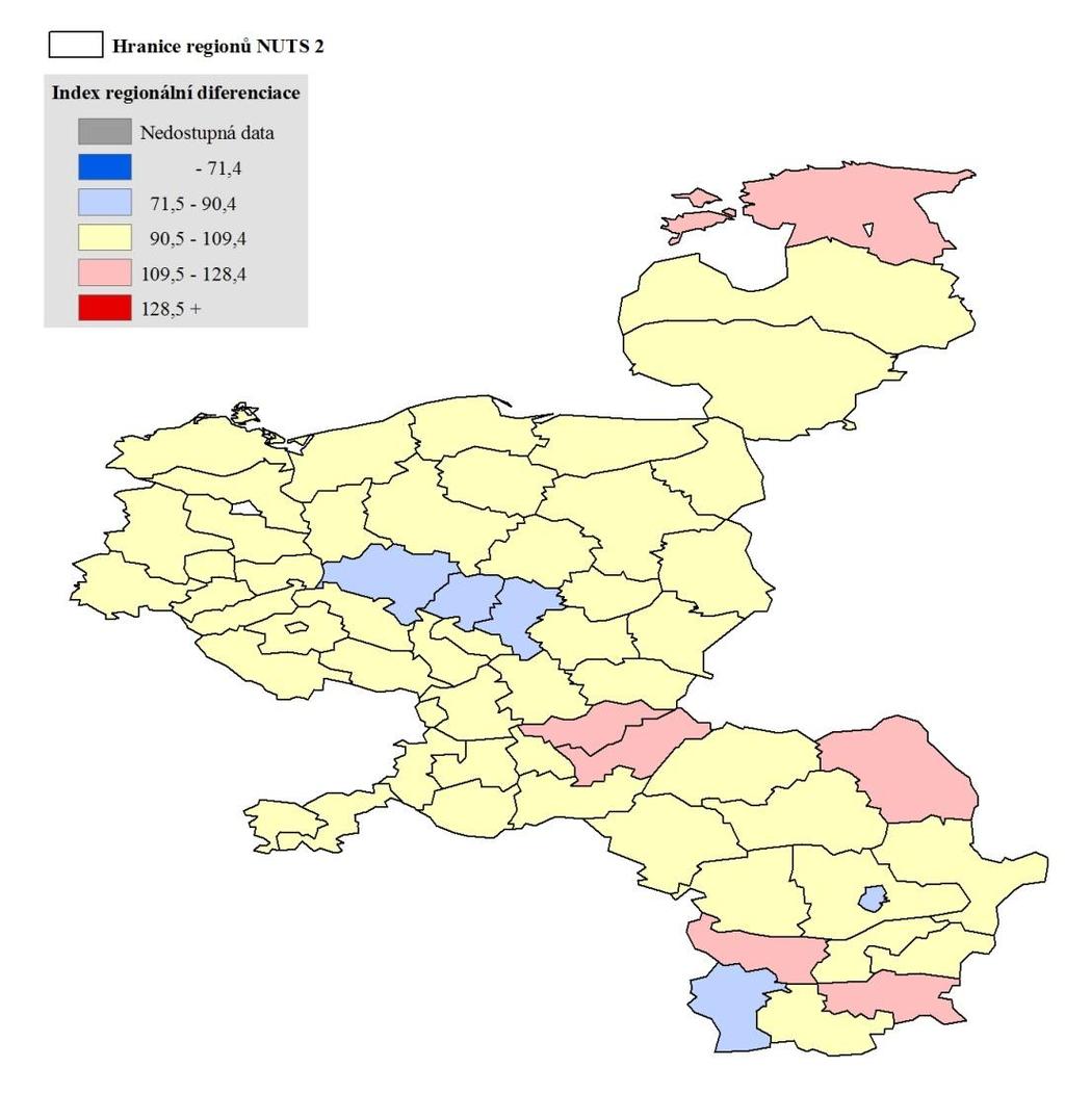 VÝVOJ REGIONÁLNÍ A MEZISTÁTNÍ DIFERENCIACE ÚROVNĚ ÚHRNNÉ PLODNOSTI VE VÝCHODNÍ ČÁSTI EVROPSKÉ UNIE