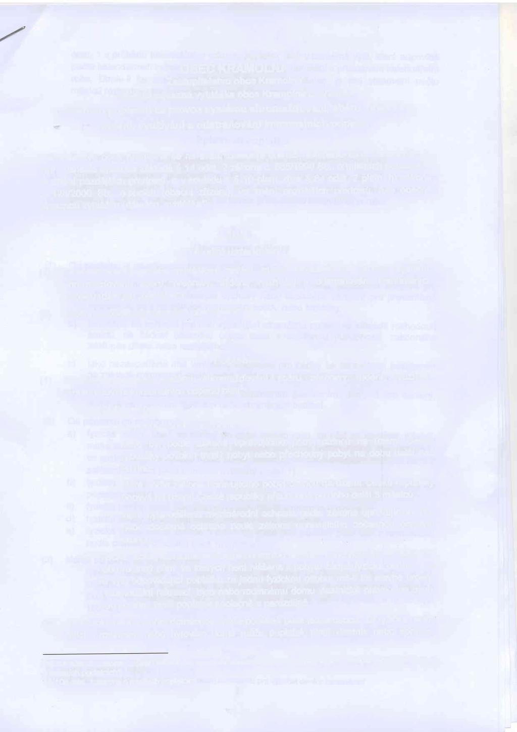 OBEC KRAMOLNA ZastuPitelstvo obce Kramolna Obecn6 zfuvaznavyhl6ska obce Kramolna 6' 412015, o mistnim poplatku za provozsyst6mu shromazdbvini, sb6ru, piepravy' tiid6ni, vyuziv6ni a odstrafiov6ni