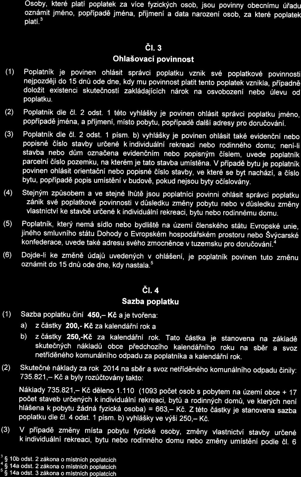 existenci skutednosti zaklldafcich n6rok na osvobozeni nebo rjlevu od poplatku. Poplatnlk dle 61. 2 odst.