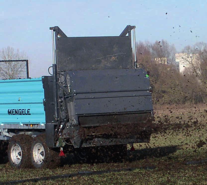 Rozmetadlo hnoje Mengele výkonná rozmetací technologie pro každou farmu Mengele vyrábí rozmetadla hnoje již déle než 50 let. Do dnešního dne bylo vyrobeno přes 200.