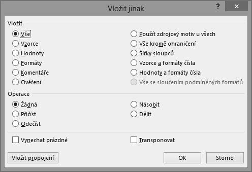 Kapitola 3 Základní techniky práce s tabulkou 3. Buňkový kurzor umístíme na cílovou buňku, která tvoří v případě oblasti nebo objektu levý horní roh pro umístění. 4.