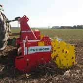Kvalitní zpracování půdy Rotační brány hrají v zemědělské koncepci společnosti PÖTTINGER významnou roli.