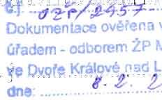 ) : Choustníkovo Hradiště - kanalizace Kocbeřský potok: 5203-653641-00277932-3/1 Choustníkovo Hradiště - kanalizace Hradišťský potok: