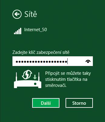 4) Pro bezpečný provoz WiFi je použito bezpečné šifrování WPA2-PSK s použitím předdefinovaného klíče, který je pro každý modem