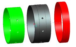 SÍLY PŮSOBÍCÍ NA KLIKOVÝ MECHANISMUS Základní vztah pro zrychlení pístu, při zanedbání 3.