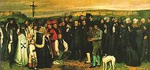 Gustave Courbet: Pohřeb