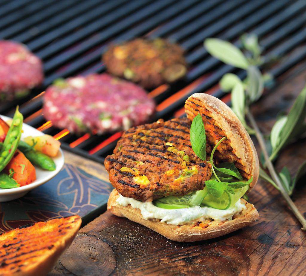 HAMBURGER 30 MINUT 400g mletého hovězího masa Burrito koření hamburgerové bulky