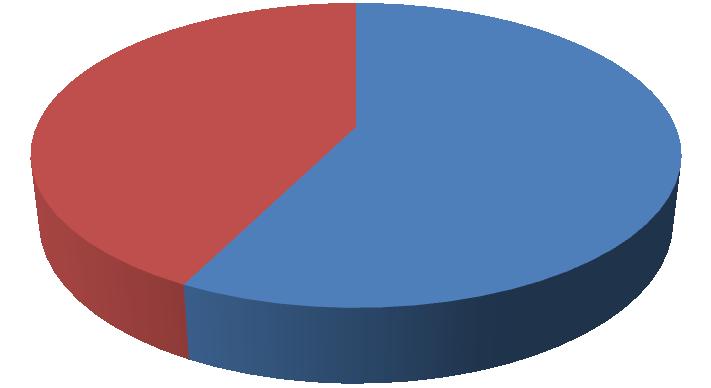 Pohlaví 43% 57% žena muž Graf 2: Jaké je Vaše pohlaví? Většina respondentů, 57 % (31 dotazovaných), jsou ţeny.