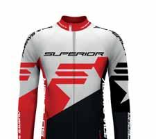 Micro Fabric & Neoprene, Black /White /Red CYCLING