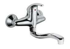 Ref. / Nr: / Kód: Monocomando a muro MONOTRES 2000 Single lever wall sink mixer MONOTRES 2000 Jednopáková dřezová