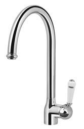 444 Monocomando lavello verticale RETRO-TRES estraibile Single lever single hole sink mixer RETRO-TRES with removable spout Jednopáková dřezová kuchyňská baterie RETRO-TRES s