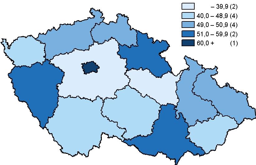 2011 Hospitalizovaní na akutních lůžkách v