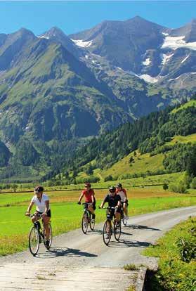 RAKOUSKO TAUERNSKÁ CYKLOSTEZKA OKOLÍ ZELL AM SEE HOTEL V srdci Rakouska pod hřebeny Vysokých Taur se vine údolí řeky Salzach a rozprostírá se Zellerské jezero se známým turistickým magnetem na svém