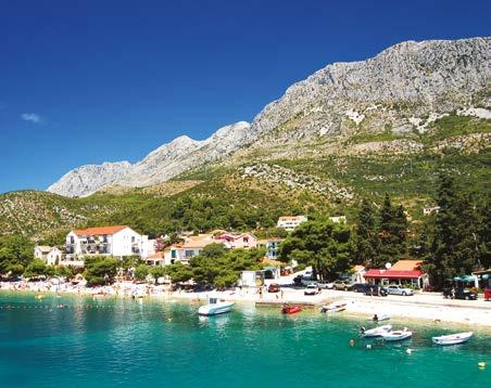 VODICE Jedno z najkrajších stredísk na pobreží Jadranského mora sa rozprestiera v malebnej zátoke cca 10 km severne od Šibeniku.