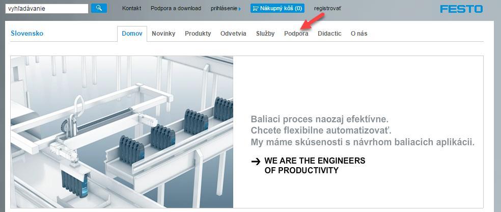 oživenie OMS pomocou FCT 3 2 Stiahnutie a inštalácia K rýchlemu a jednoduchému oživeniu je možné použiť program Festo