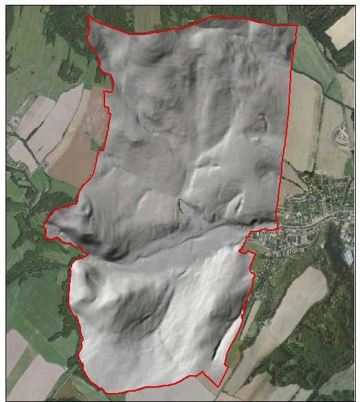 Před vlastní tvorbou hydrologických analýz je nutné vytvořit digitální model terénu. K jeho vytvoření byl použit nástroj TopoToRaster.