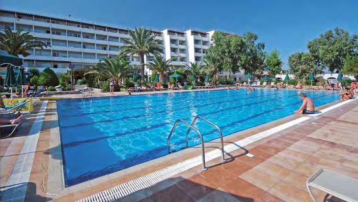 I Ialyssos AQUAPARK ZDARMA Hotel BLUE BAY BEACH Hotelový komplex, skladajúci sa z