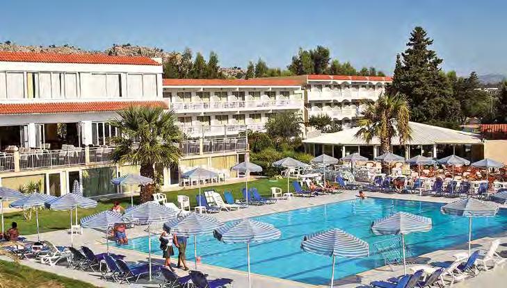 I Kolymbia OBĽÚBENÝ NÁŠ TIP Hotel KOLYMBIA STAR Hotel sa nachádza v kľudnejšom