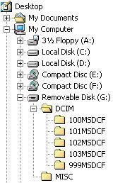 Kopírování snímků do počítače Odpojení zařízení USB Postupujte podle pokynů uvedených níže, než: odpojíte víceúčelový kabel, vyjmete kartu Memory Stick Duo, vložíte kartu Memory Stick Duo do