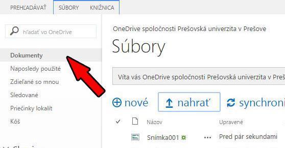 - Po úspešnom nahratí súborov ich vidíme v poli súborov a môžeme s nimi následne pracovať, pričom si môžeme všimnúť, že sa stále