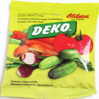 Kč) 3 Deko a Deko Steril V nabídce také Pektogel 40g za