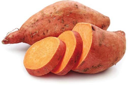 Batáty Batáty neboli sladké brambory plodí rostlina povijnice batátová (Ipomoea batatas). Mají až o polovinu vyšší nutriční hodnotu než klasické brambory. Hlízy mají různé protáhlé tvary.