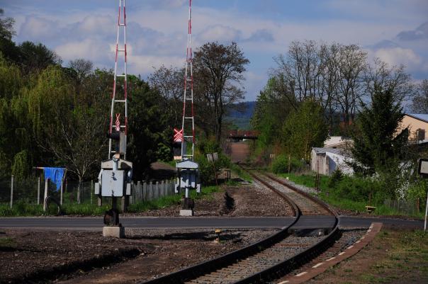 Obr.5 Železniční přejezd