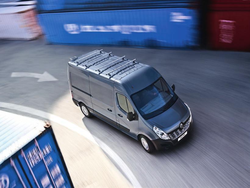 Praktický a všestranný Renault MASTER nabízí řadu praktických technologií pro