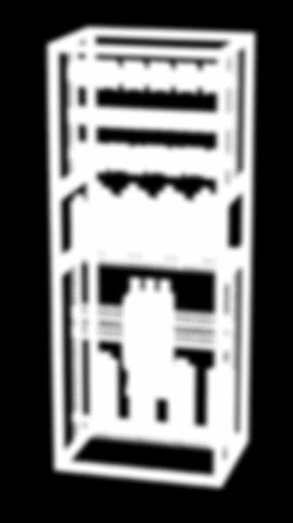 LV CAPACITORS BANK TYPE QRV KOMPENZAČNÍ ROZVÁDĚČE NN TYPU QRV Capacitor banks QRV with capacitance power of 100 500 kvar Capacitor banks are designed for central compensation
